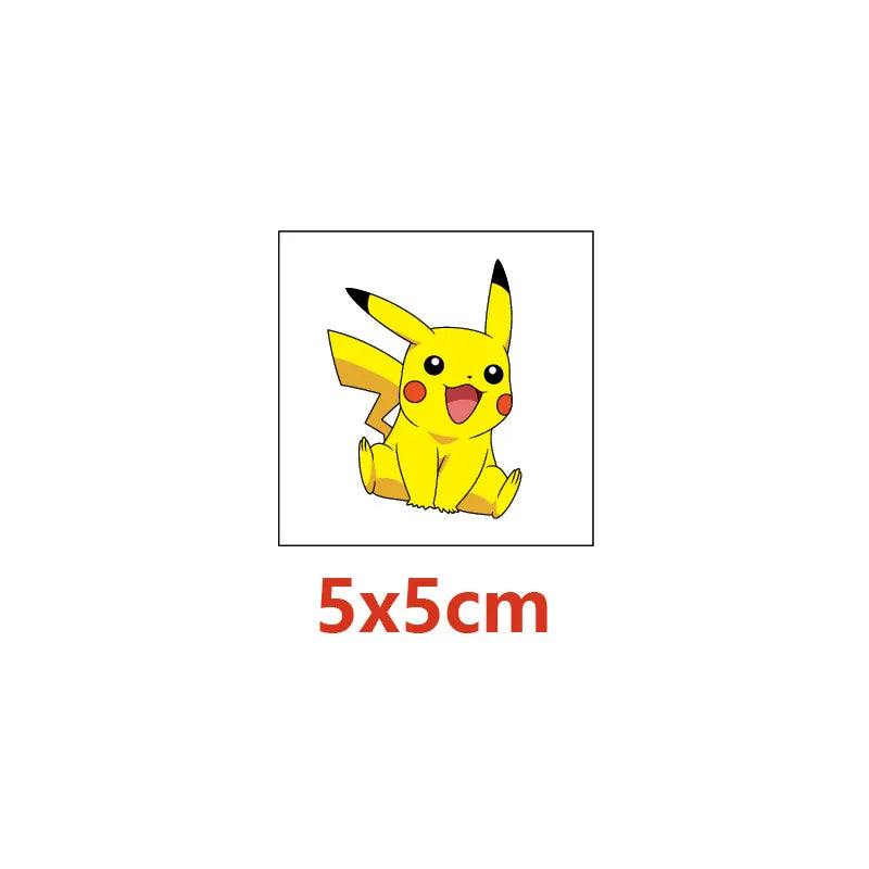PokeTatts™ – 20pcs Cute Waterproof Temporary Tattoos for Kids