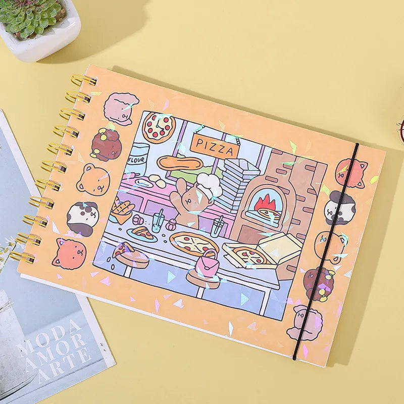 CosyMuse™ – Cute Colouring Pages for Stress-Free Days-BOBBIE GOODS