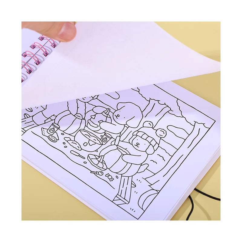 CosyMuse™ – Cute Colouring Pages for Stress-Free Days-BOBBIE GOODS
