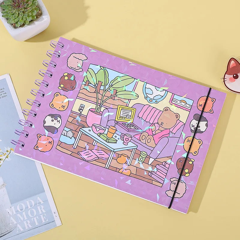 CosyMuse™ – Cute Colouring Pages for Stress-Free Days-BOBBIE GOODS