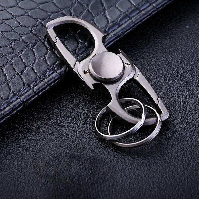 TwistMate™ EDC Spinner Key – Stress Toy & Opener in One