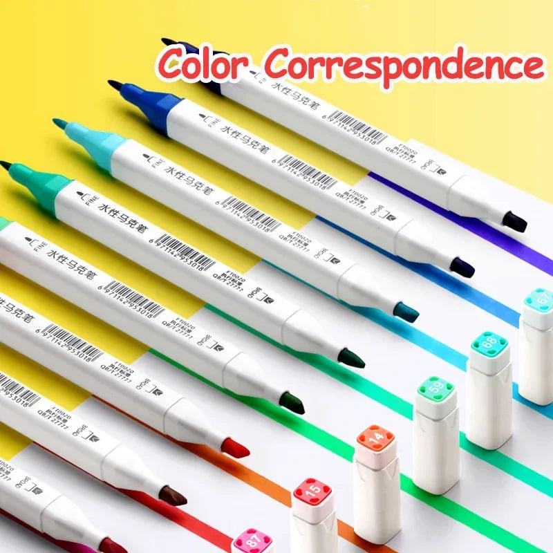 MiniMaster™ Art Markers – Safe & Washable Colour Pens for Kids