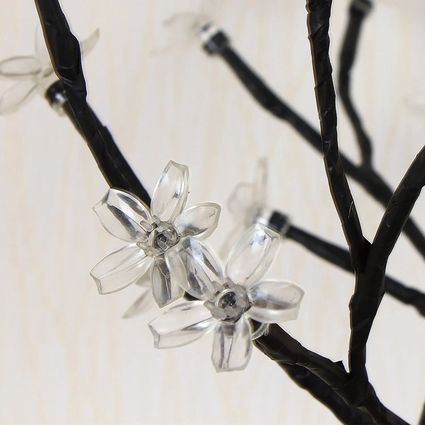 Lampe de table à 40 lumières BlossomGlow LED Tree (alimentation USB)