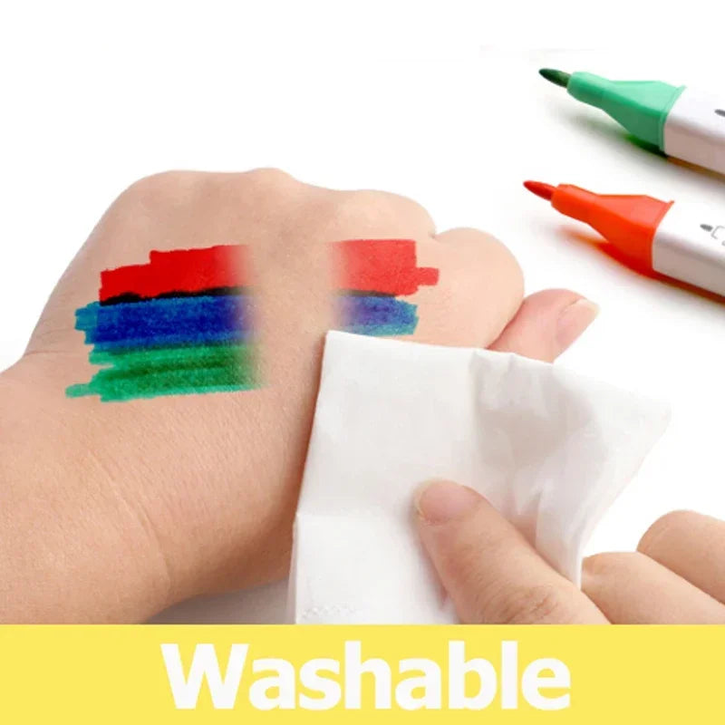 MiniMaster™ Art Markers – Safe & Washable Colour Pens for Kids