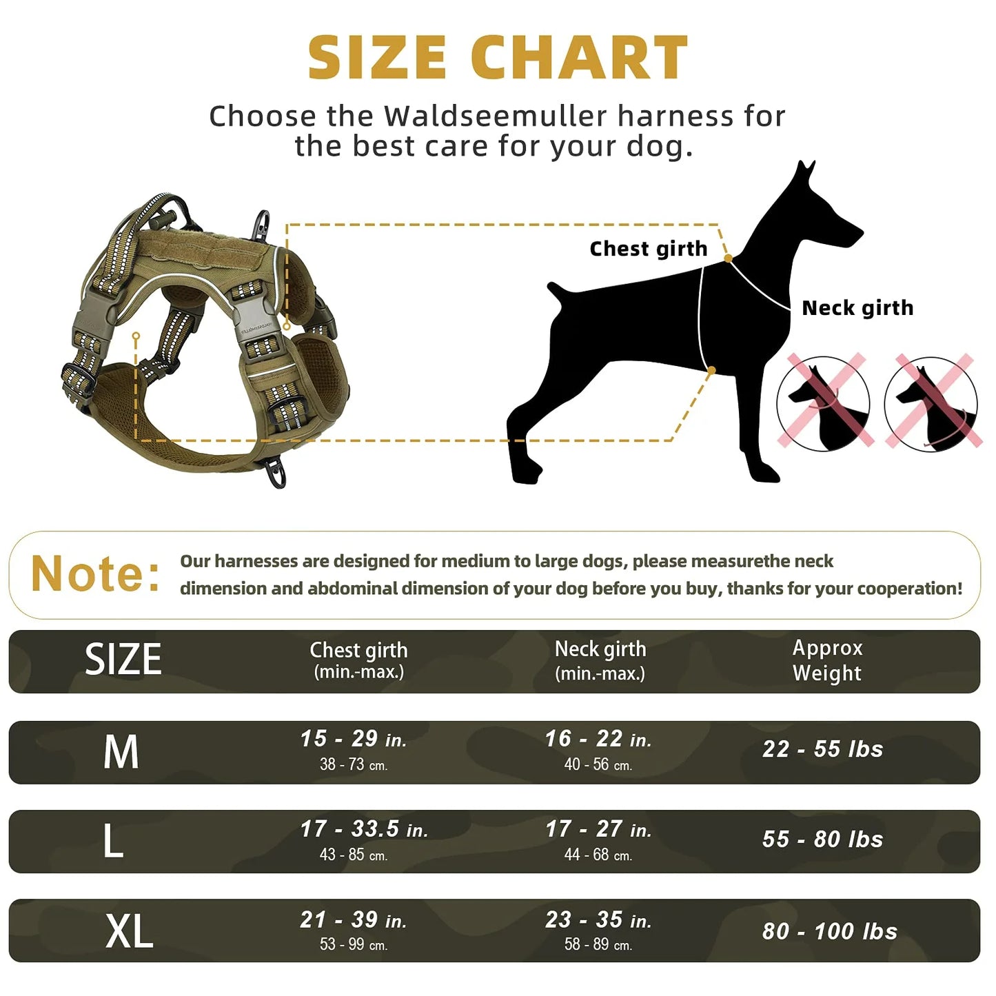 K9 Commando Vest – Adjustable Tactical Dog Harness