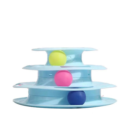 SpinTrack Trio – Tour à chat interactive 