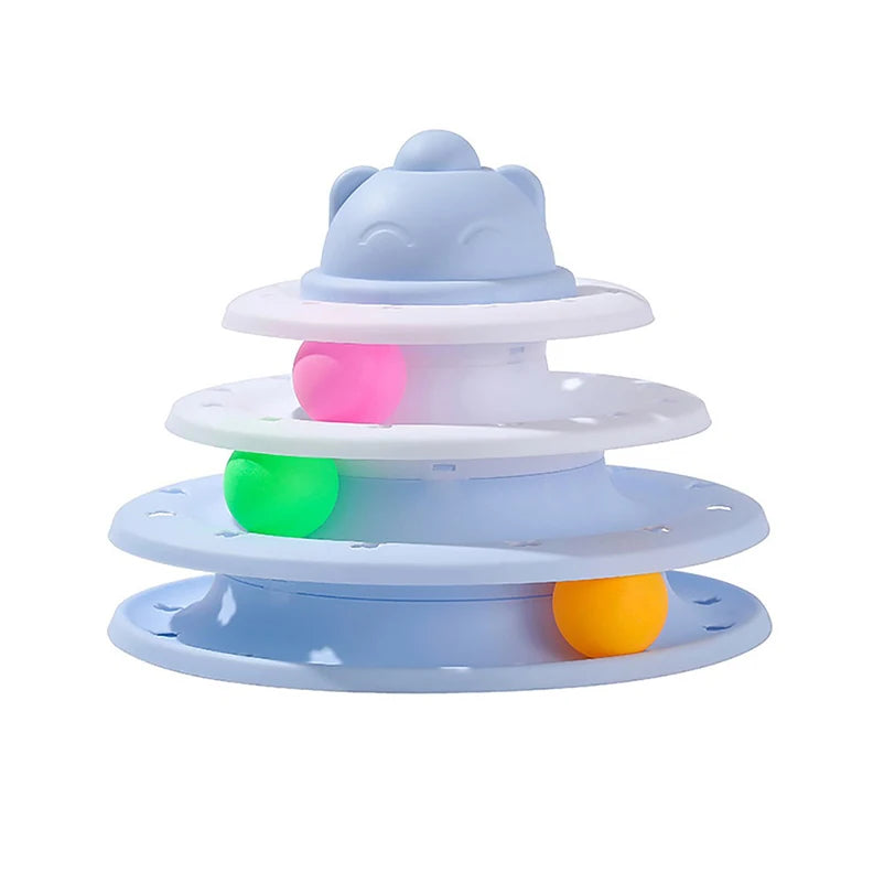 SpinTrack Trio – Tour à chat interactive 