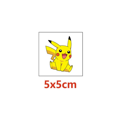 PokeTatts™ – 20pcs Cute Waterproof Temporary Tattoos for Kids