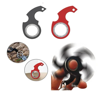 TwistMate™ EDC Spinner Key – Stress Toy & Opener in One