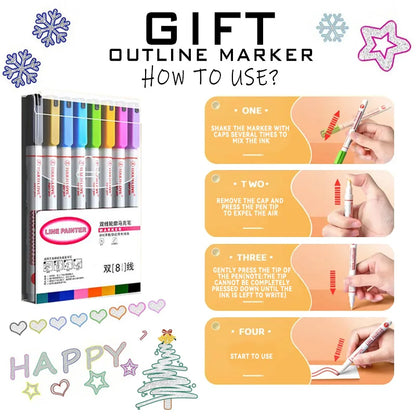 ColourCraze™ Dual-Tip Artist Markers – 24 to 168 Colours