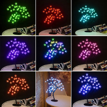 BlossomGlow LED Tree – 40-Light Cherry Blossom Table Lamp (USB Powered)