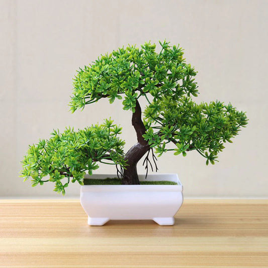 Serenity Sprout – Faux Potted Bonsai for Room & Outdoor Decor