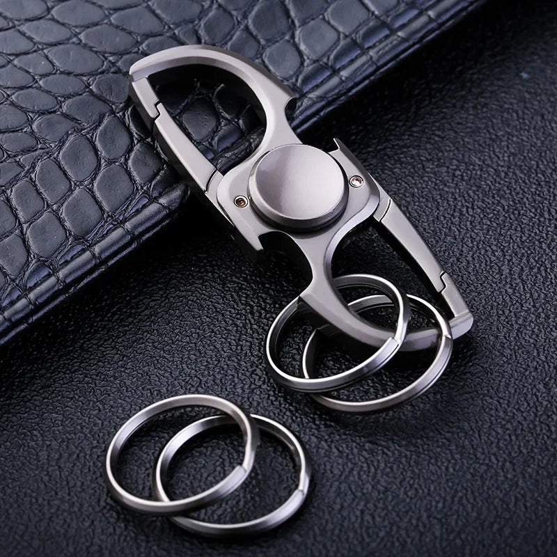 TwistMate™ EDC Spinner Key – Stress Toy & Opener in One