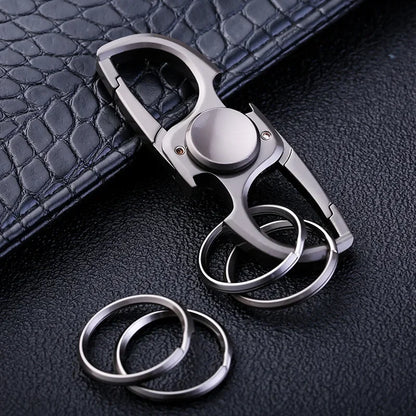 TwistMate™ EDC Spinner Key – Stress Toy & Opener in One