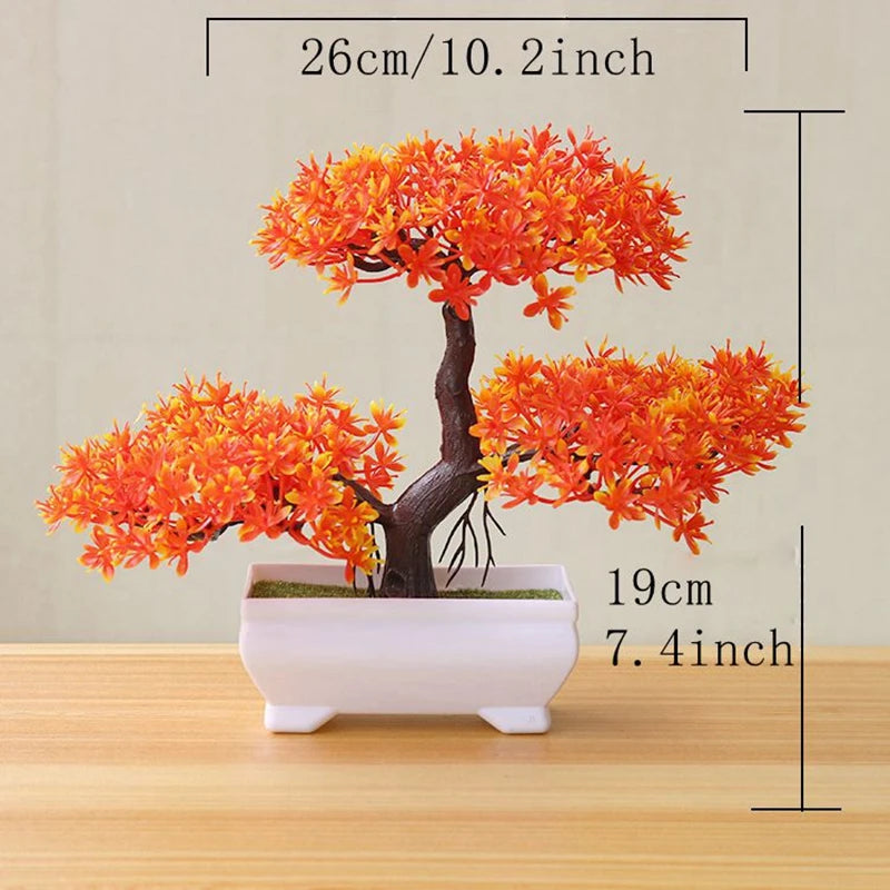 Serenity Sprout – Faux Potted Bonsai for Room & Outdoor Decor