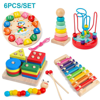 TinyThinkers™ – Montessori Wooden Learning Toys