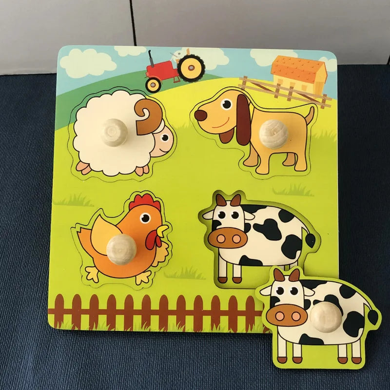 BrightBlocks™ – Colour & Shape Learning Toy (Montessori Style)