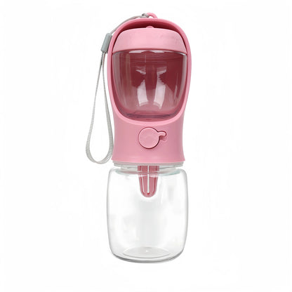 PawPort Go – 2-in-1 Travel Water & Food Bottle for Pets