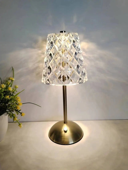 GlowVibe Crystal Lamp