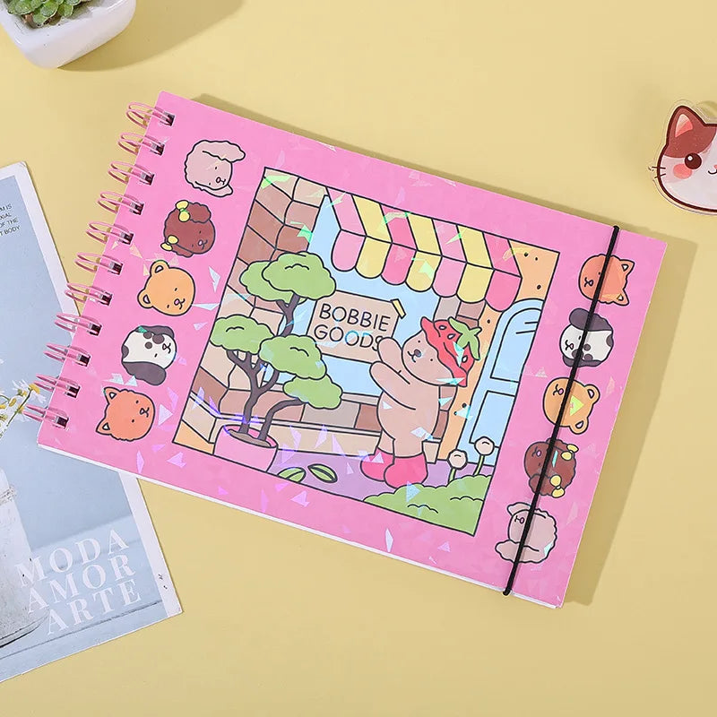 CosyMuse™ – Cute Colouring Pages for Stress-Free Days-BOBBIE GOODS