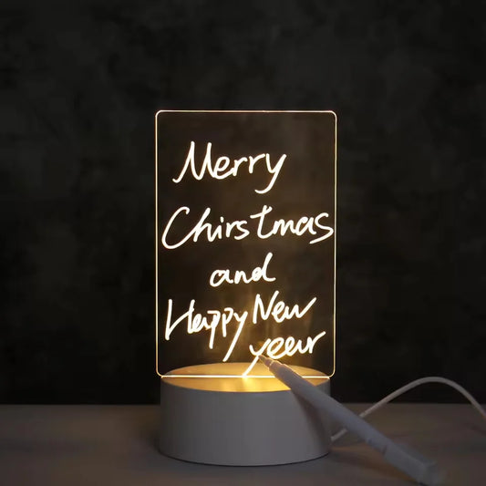 LumiNote™ – Erasable LED Acrylic Message & Drawing Board