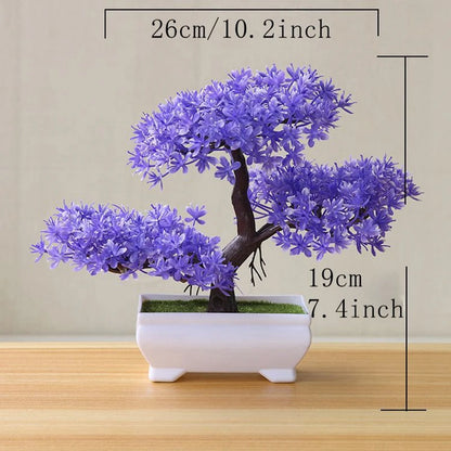Serenity Sprout – Faux Potted Bonsai for Room & Outdoor Decor
