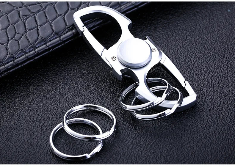 TwistMate™ EDC Spinner Key – Stress Toy & Opener in One