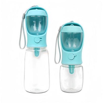PawPort Go – 2-in-1 Travel Water & Food Bottle for Pets