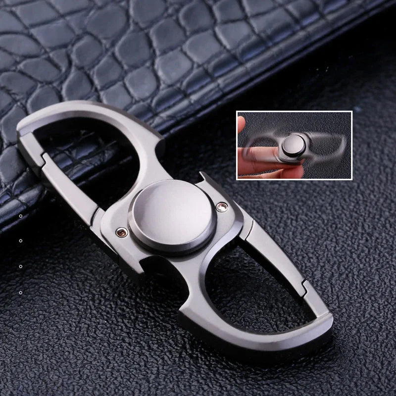TwistMate™ EDC Spinner Key – Stress Toy & Opener in One