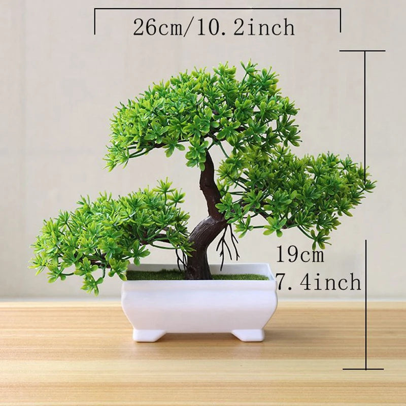 Serenity Sprout – Faux Potted Bonsai for Room & Outdoor Decor