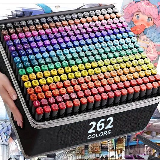ColourCraze™ Dual-Tip Artist Markers – 24 to 168 Colours