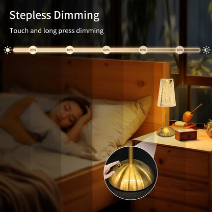 GlowVibe Crystal Lamp