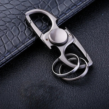 TwistMate™ EDC Spinner Key – Stress Toy & Opener in One