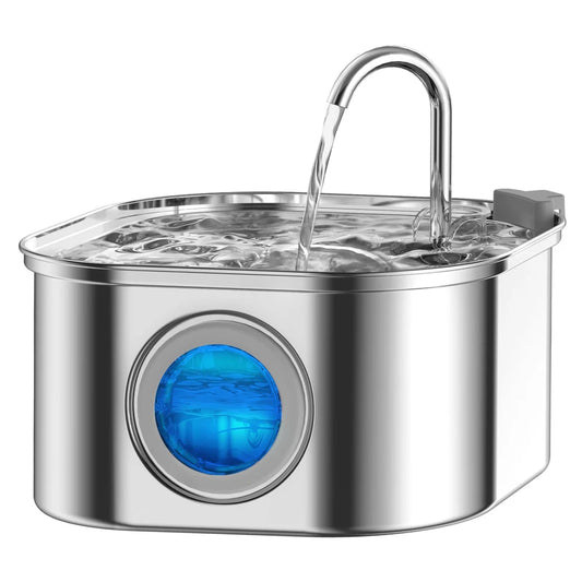 WhisperSteel Auto Dispenser – 3.2 L Drinking Bowl