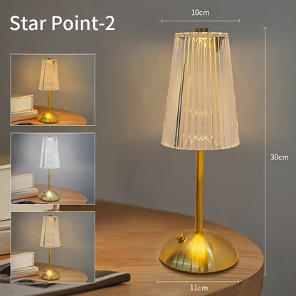 GlowVibe Crystal Lamp