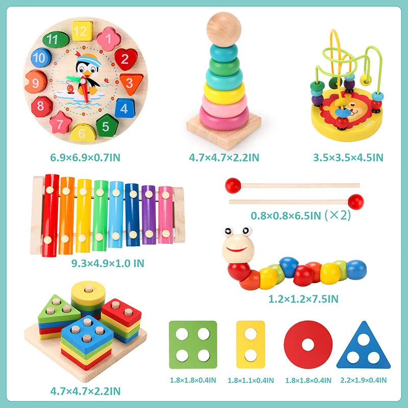 TinyThinkers™ – Montessori Wooden Learning Toys