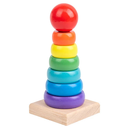 BrightBlocks™ – Colour & Shape Learning Toy (Montessori Style)