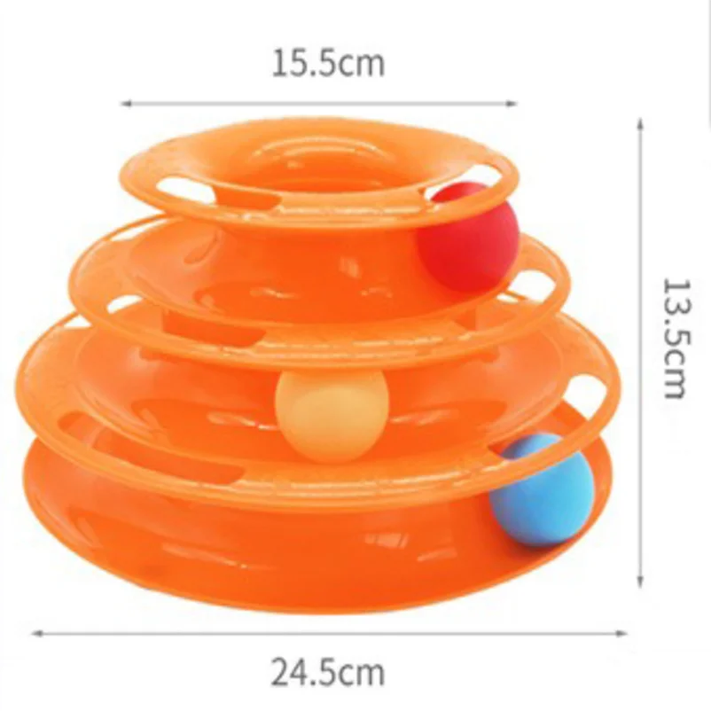 SpinTrack Trio – Tour à chat interactive 