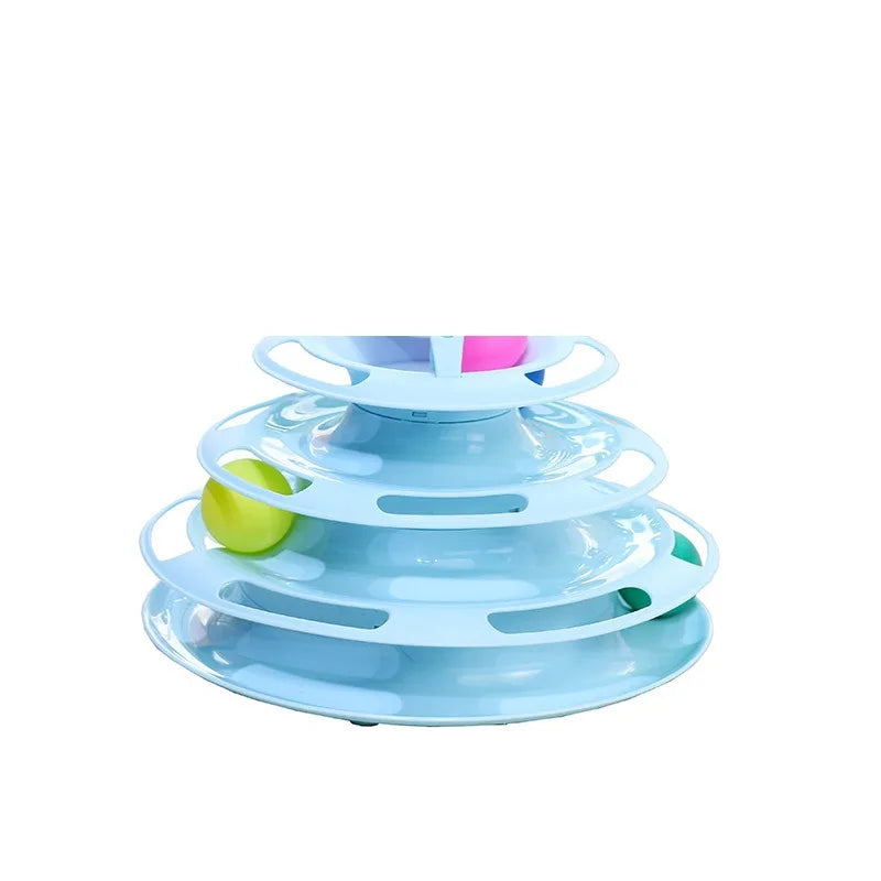 SpinTrack Trio – Tour à chat interactive 