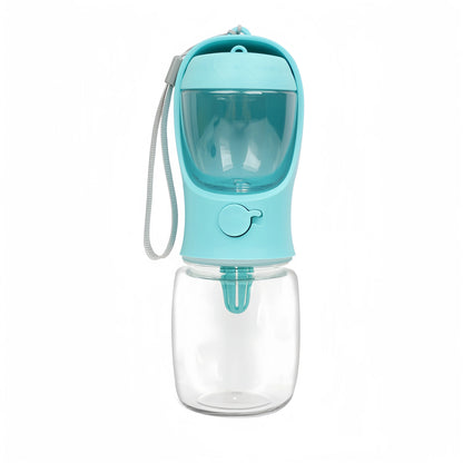 PawPort Go – 2-in-1 Travel Water & Food Bottle for Pets