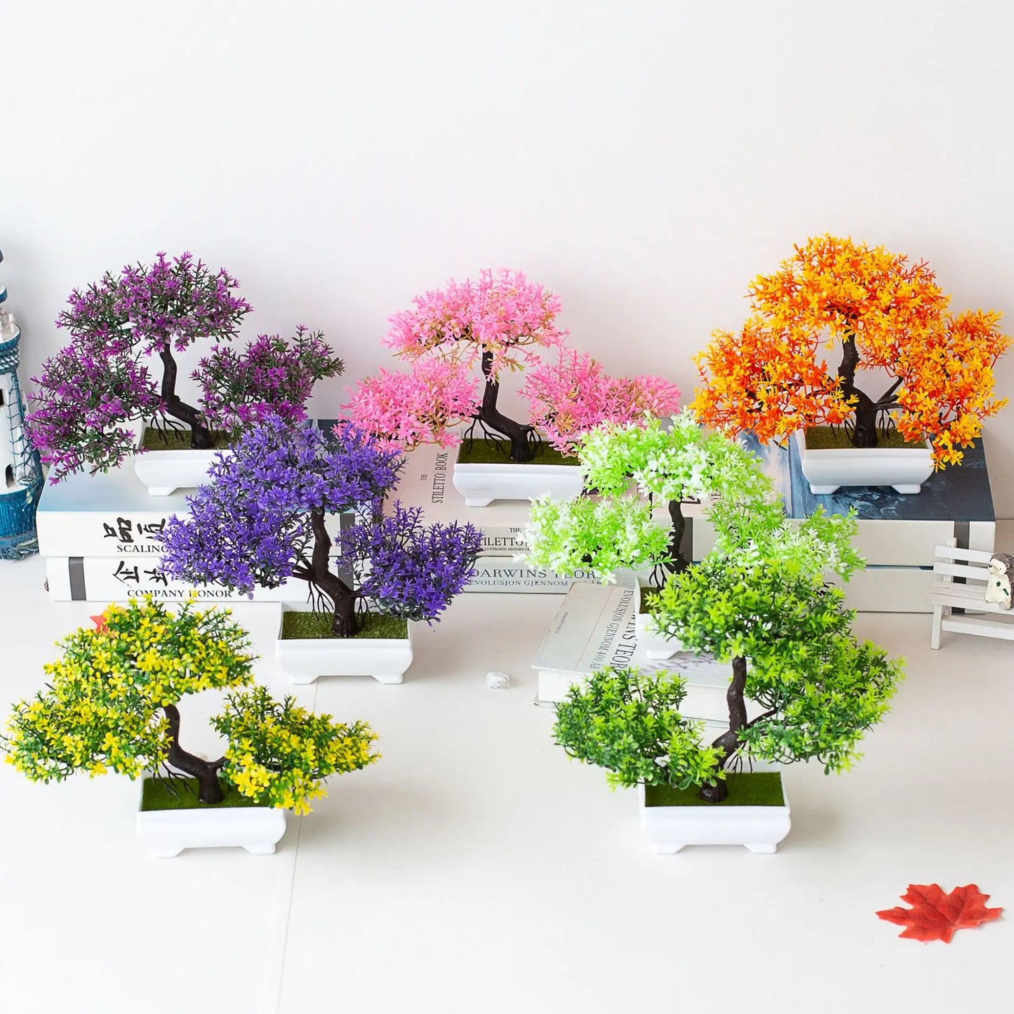 Serenity Sprout – Faux Potted Bonsai for Room & Outdoor Decor
