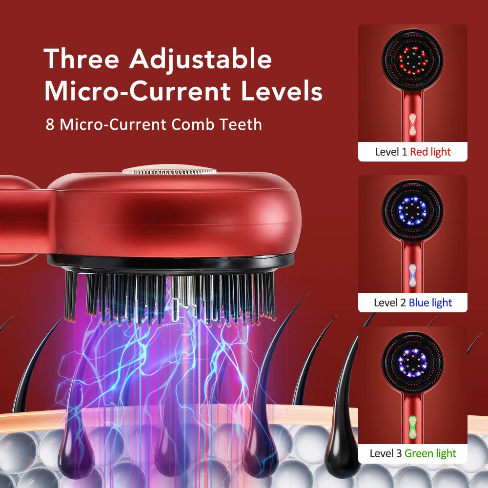 Cepillo eléctrico para el crecimiento del cabello ReVibe Roots™ 