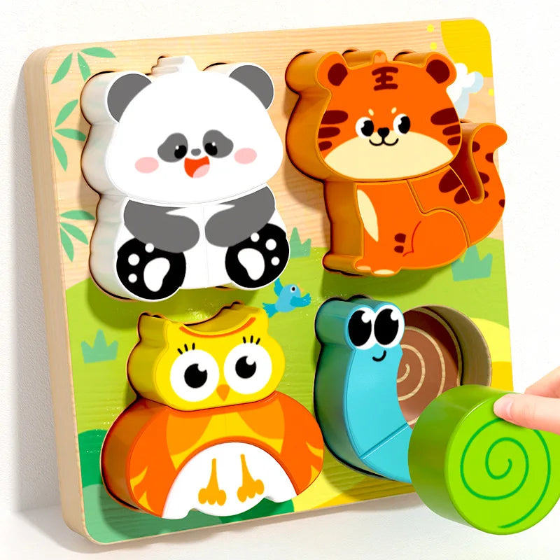 BrightBlocks™ – Colour & Shape Learning Toy (Montessori Style)