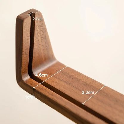Modern Keepsake – U-Shape Wood & Acrylic Frame for Desk