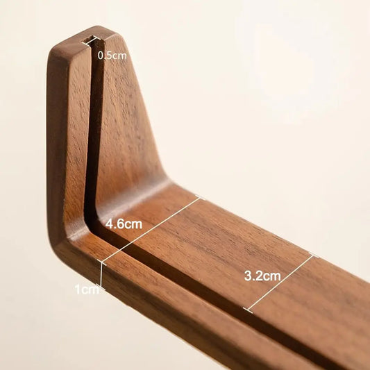 Modern Keepsake – U-Shape Wood & Acrylic Frame for Desk