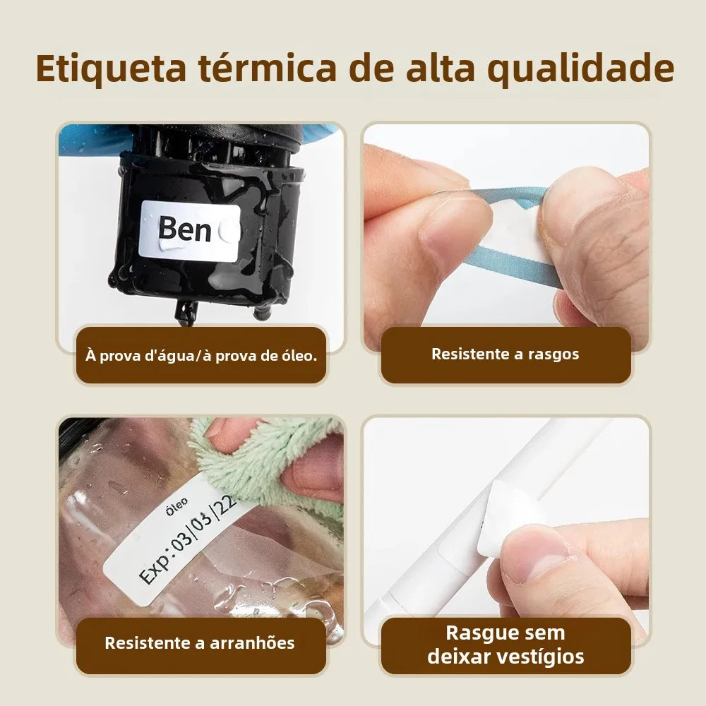 Printie™ – Phomemo Q30 Pocket Label Printer with Custom Paper