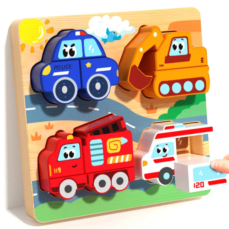 BrightBlocks™ – Colour & Shape Learning Toy (Montessori Style)