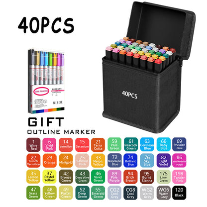 ColourCraze™ Dual-Tip Artist Markers – 24 to 168 Colours