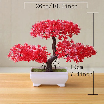 Serenity Sprout – Faux Potted Bonsai for Room & Outdoor Decor