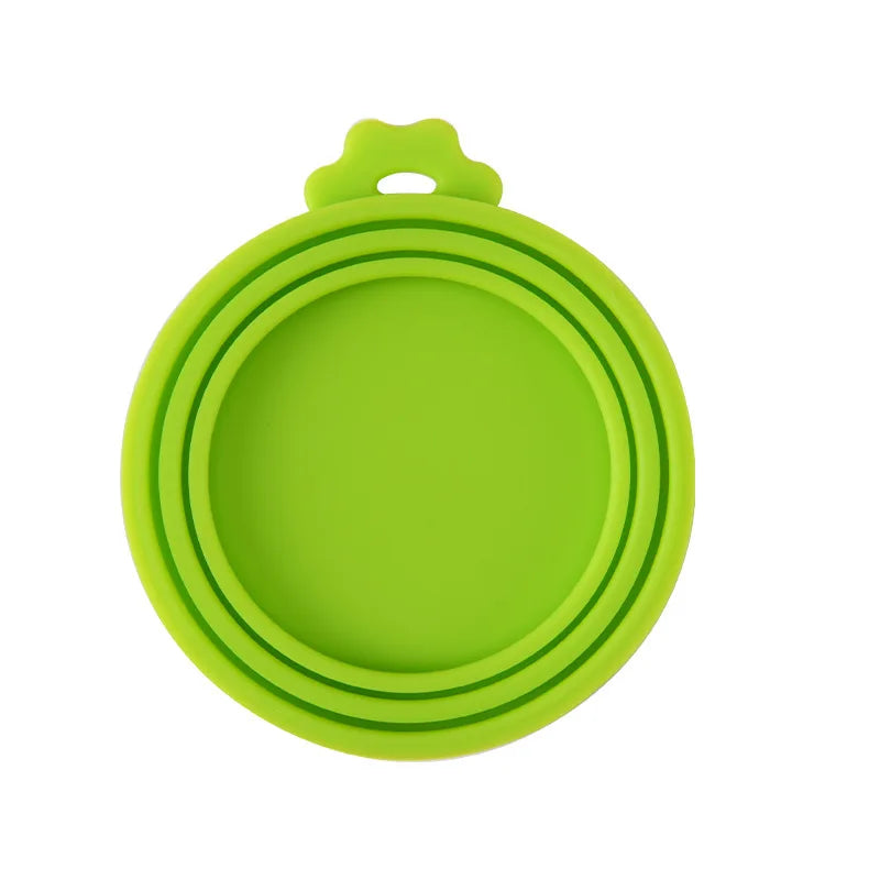 Lot de 2 couvercles et cuillères réutilisables pour aliments pour animaux – Conservez la fraîcheur en toute simplicité